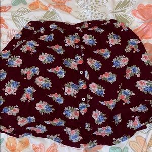 Floral skirt